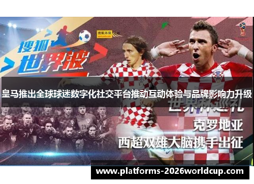 皇马推出全球球迷数字化社交平台推动互动体验与品牌影响力升级